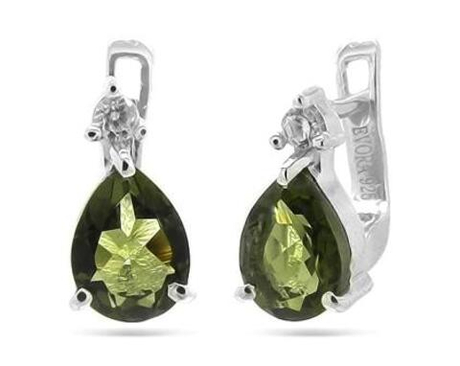 Серьги из серебра