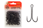 Крючки Saikyo двойн.Normal Shank KH-11041  №2/0 BN (100шт)