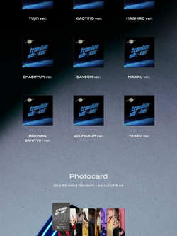 Альбом Kep1er - TROUBLESHOOTER 3rd Mini Album DIGIPACK 9 Version SET