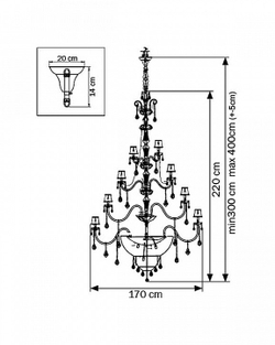 Подвесная люстра Lightstar 715577