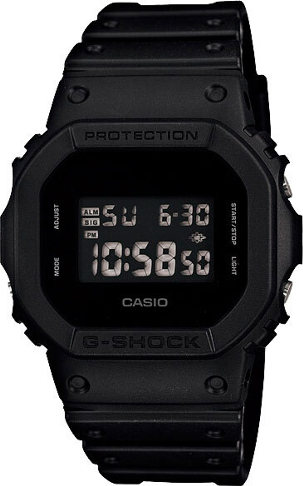 Мужские  наручные часы Casio G-Shock DW-5600BB-1