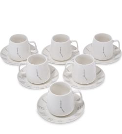 GAEM Art MUG-428/2 Набор из 6 чайных пар