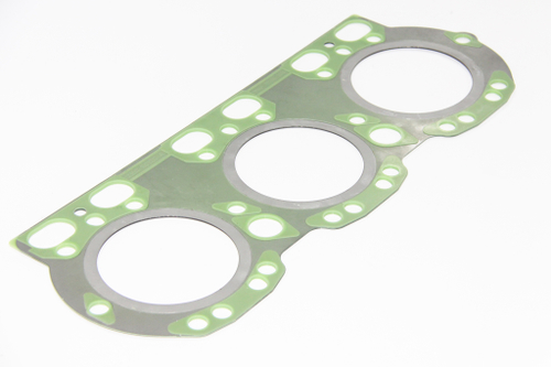 Прокладка ГБЦ ЯМЗ 236НЕ, БЕ, 6562.1 н/о а/м МАЗ метал.,общая ГБЦ, зелёный силикон (ПТП64)