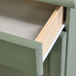 Тумба, 48х39х81, Лена, однодверная, из массива дерева, с ящиком, буфет для кухни, эвкалипт, Dipriz