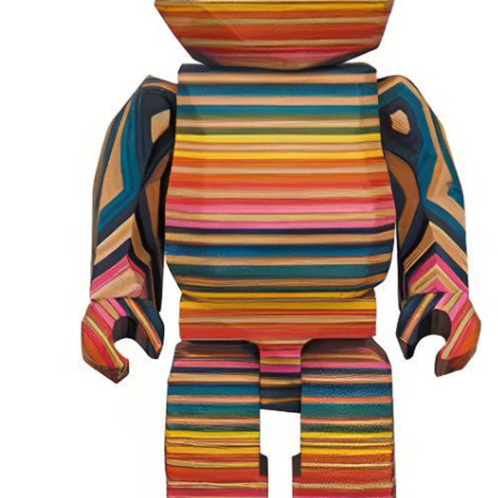 Дизайнерские игрушки BE@RBRICK x Fragment Design 400% Polygon 28cm, 3042504-612780445