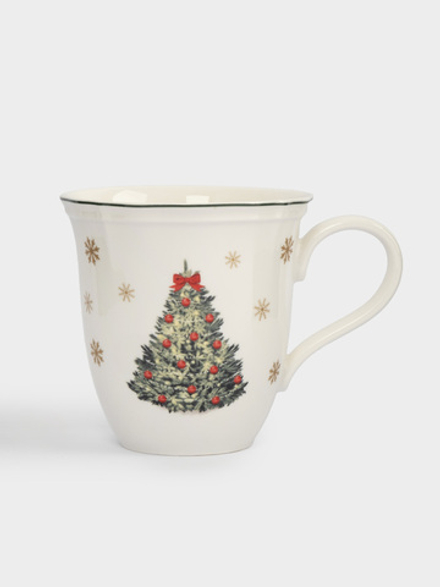 Кружка 380мл, Лошадка 2 елка ANLAF-FNG2301-9