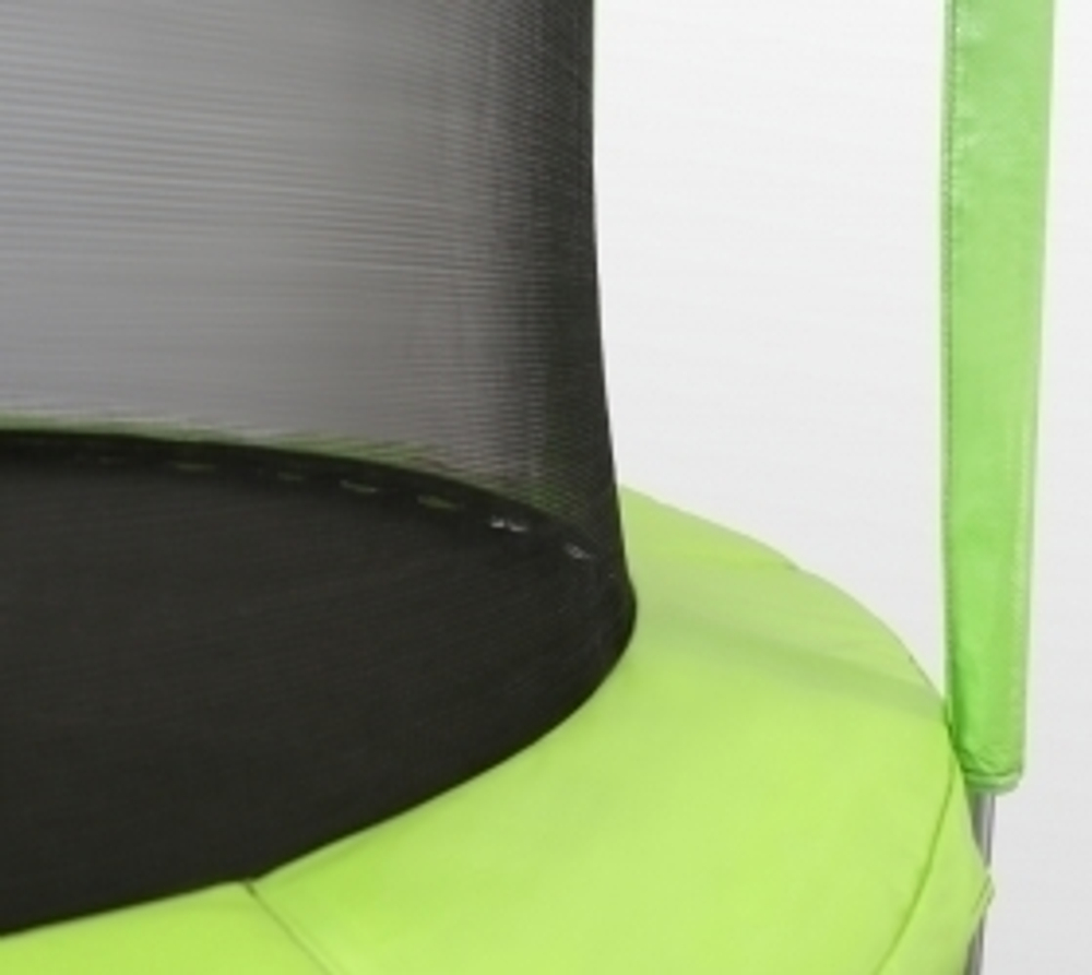 ARLAND Батут 8FT с внутренней страховочной сеткой и лестницей (Light green)