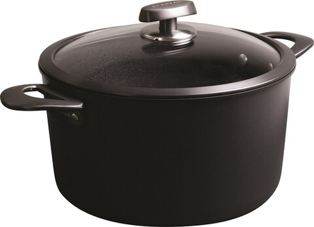 Кастрюля Scanpan Pro SB+ Stratanium Plus, 4,8 л, 24 см, алюминий, антипригарное покрытие, чёрная
