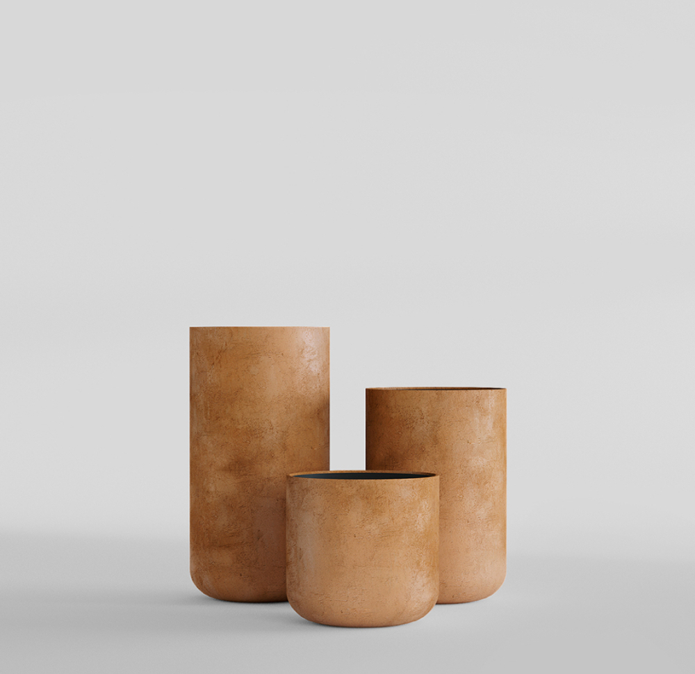 Кашпо, коллекция Color, форма TOPPER