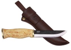 Нож с фиксированным клинком Ahti 9699 Puukko Kaatoфотография - 1