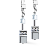 Серьги Coeur de Lion Grey-Silver 4015/20-1217