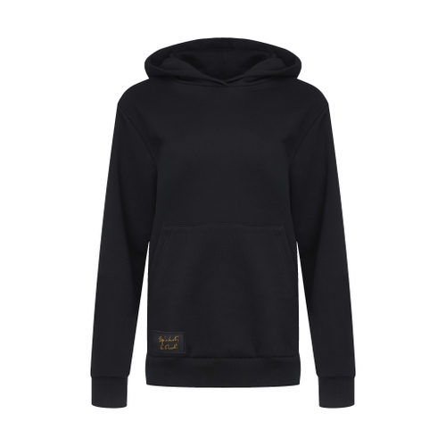 Худи CIGAR DUCK, черный велюр