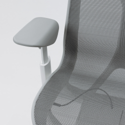 Кресло Herman Miller Cosm, высокая спинка, цвет Mineral, регулируемые подлокотники