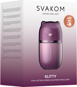 Svakom Klitty - Вакуумный вибростимулятор с имитацией кунилингуса