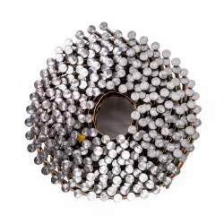 Гвозди барабанные с винтовой накаткой с цинковым покрытием 2,5 х 70 мм 300 шт. AERO