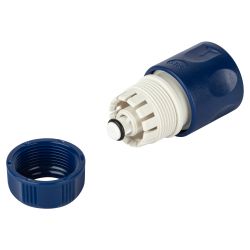 Коннектор GREEN APPLE GAES20-05 для шланга с аквастопом 1/2 12 мм | Аксессуары для полива Green Apple