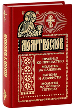 Молитвослов на всякую потребу. Правило ко причастию. Молитвы за ближних. Каноны и акафисты.