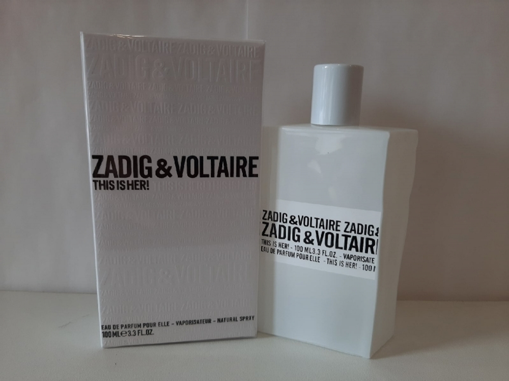 Zadig & Voltaire This is Her 100ml (duty free парфюмерия)