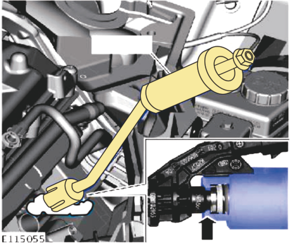 Съемник форсунок (JAGUAR LAND ROVER) бензиновые моторы JTC