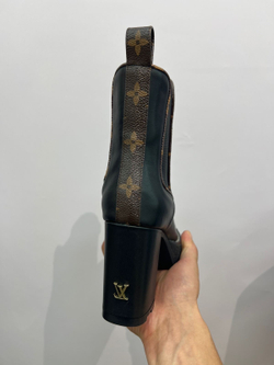 Ботильоны LV Beaubourg Louis Vuitton на каблуке премиум класса