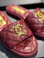 Шлепанцы CHANEL
