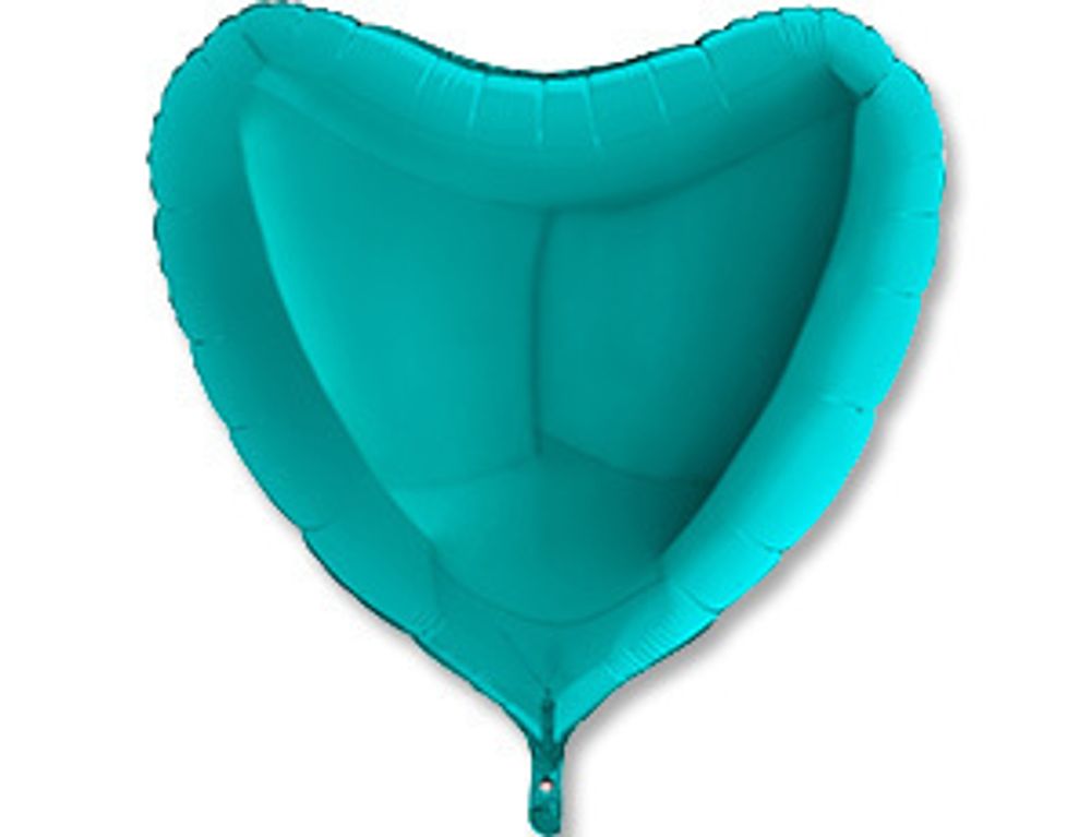 Г 36&quot; СЕРДЦЕ Металлик Тиффани (90 см.)