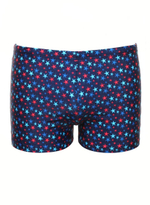 Мужские плавки-боксеры с принтом в виде звезд (Размер: XXL) (Цвет: разноцветный)