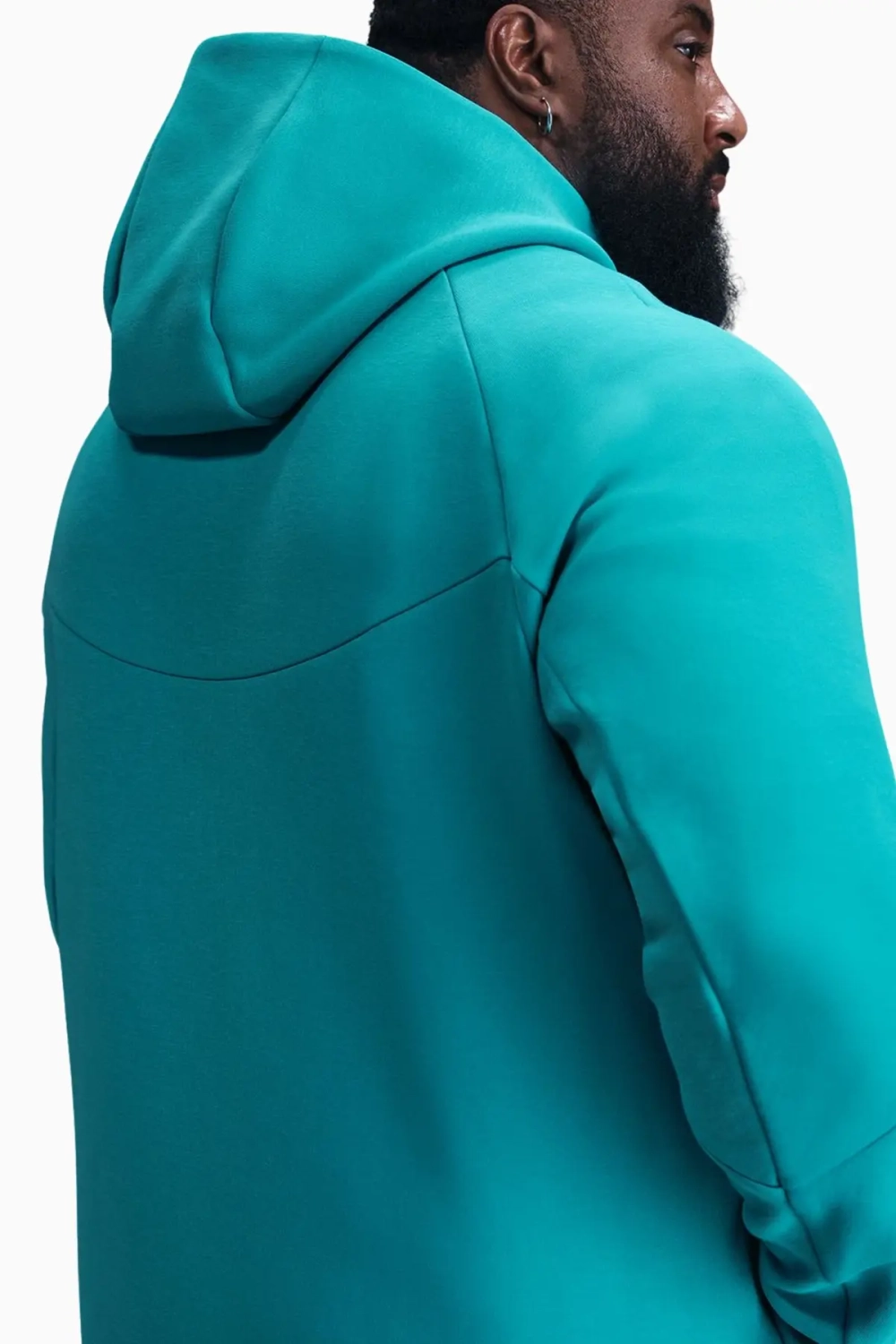 Кофта Nike Sportswear Tech Fleece Windrunner - зеленый