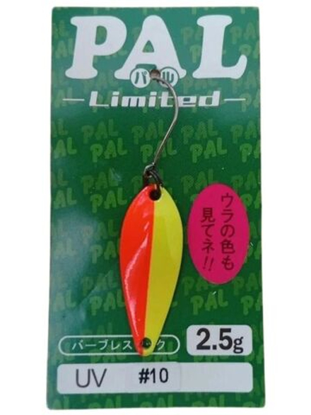 Блесна PAL Limited Forest микроколебалка весом 2,5 грамма для ультралайтового спиннинга #10