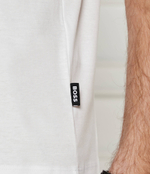 Футболка H-Tessler. BOSS BLACK - белый(50523931)