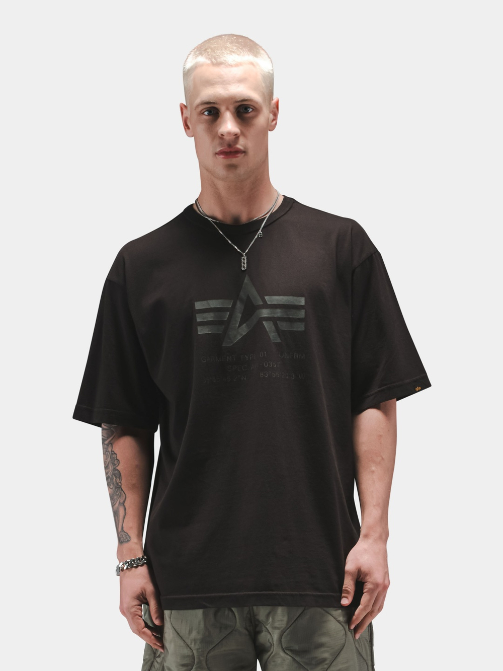 Футболка мужская ALPHA INDUSTRIES RELAXED COORINDATES TEE