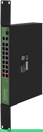 Коммутатор Digma DSP216F-1G-1C-R300