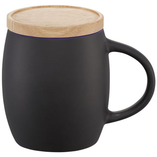 Керамическая чашка Hearth с деревянной крышкой/костером