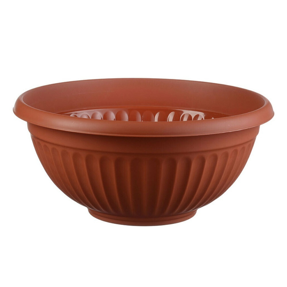 Кашпо-миска Ливия 11,5л D400мм (терракотовый)