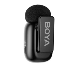 Ультракомпактная двухканальная беспроводная микрофонная система BOYA MINI-12 (2 микрофона / USB-C / Lightning iOS)