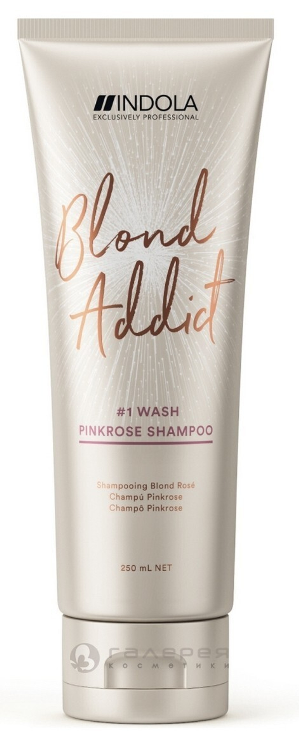 Инд Шампунь Blond Pinkrose Оттеночный 250мл