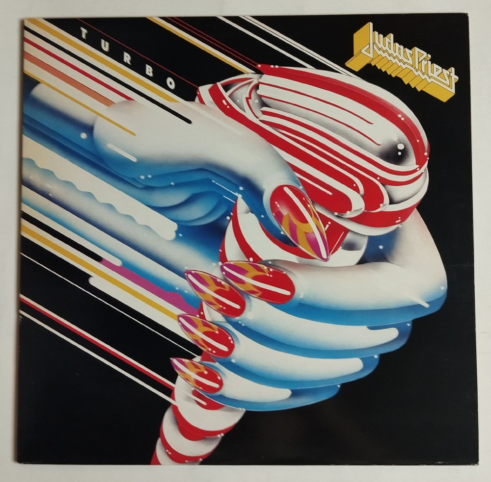 Винтажная виниловая пластинка LP Judas Priest Turbo (Holland 1986)