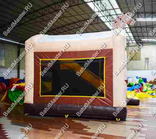 Коммерческий надувной батут "Чемпион", 5*5*4,5 м.