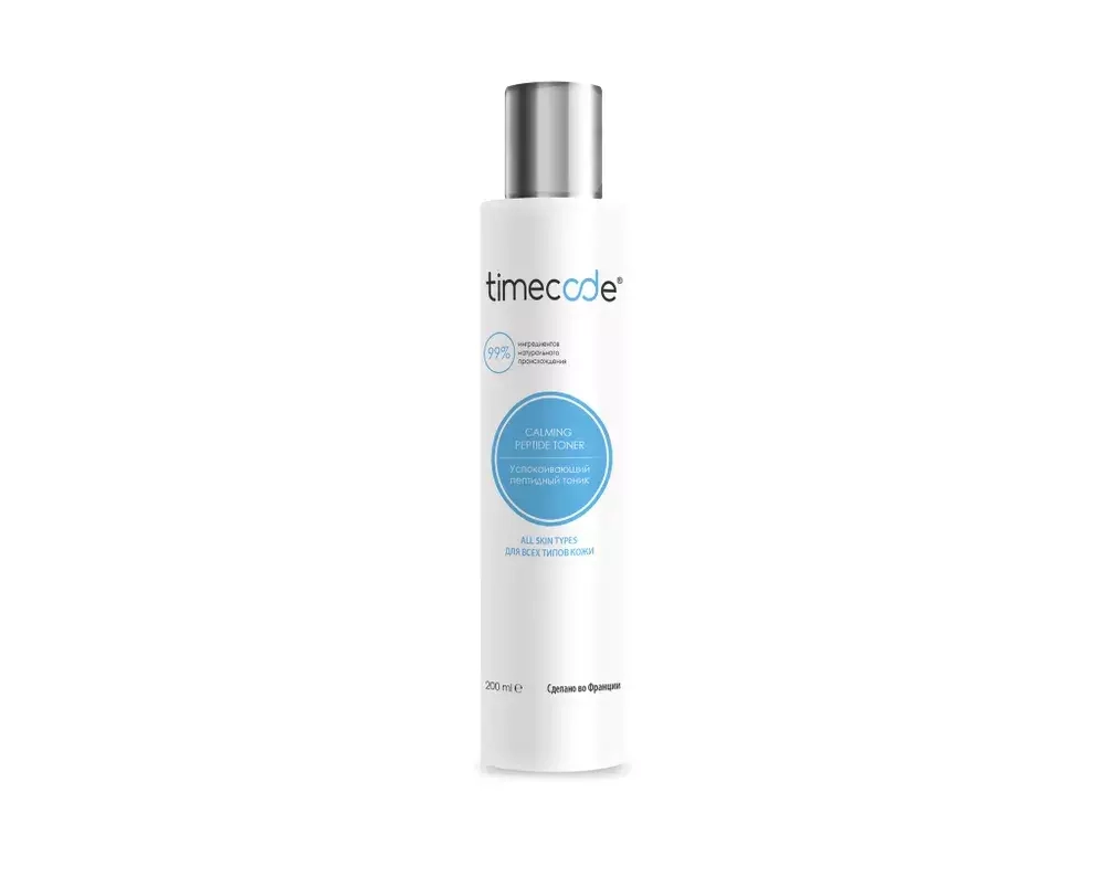 Успокаивающий пептидный тоник/TIMECODE CALMING PEPTIDE TONER 200 мл