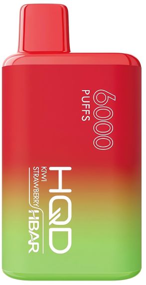HQD HBAR 6000 - Kiwi Strawberry (5% nic)