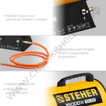 STEHER 18 кВт, газовая тепловая пушка (SG-25)