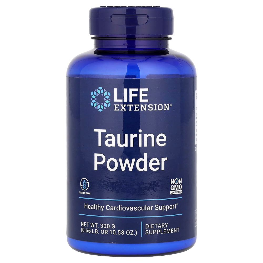 Life Extension, таурин в порошке, 300 г (10,58 унции)