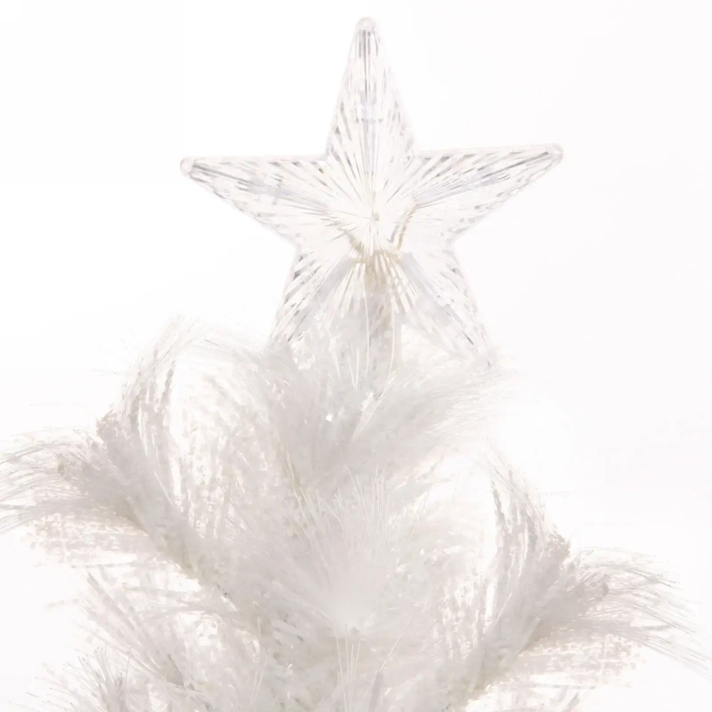 Ёлка светодиодная «Жемчужная» 90 см, ПВХ белый, цвет свечения-Белый/Теплый белый (80 веток) (T2118-90)