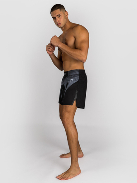 Шорты ММА Venum No Gi Black/Silver Grey