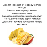 Банан и манго, кубики восковые для ароматизации, 10 штук