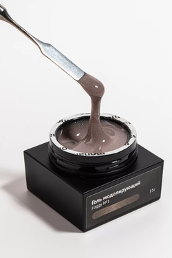 Monami Гель Foggy Gel 01 для моделирования ногтей светоотражающий