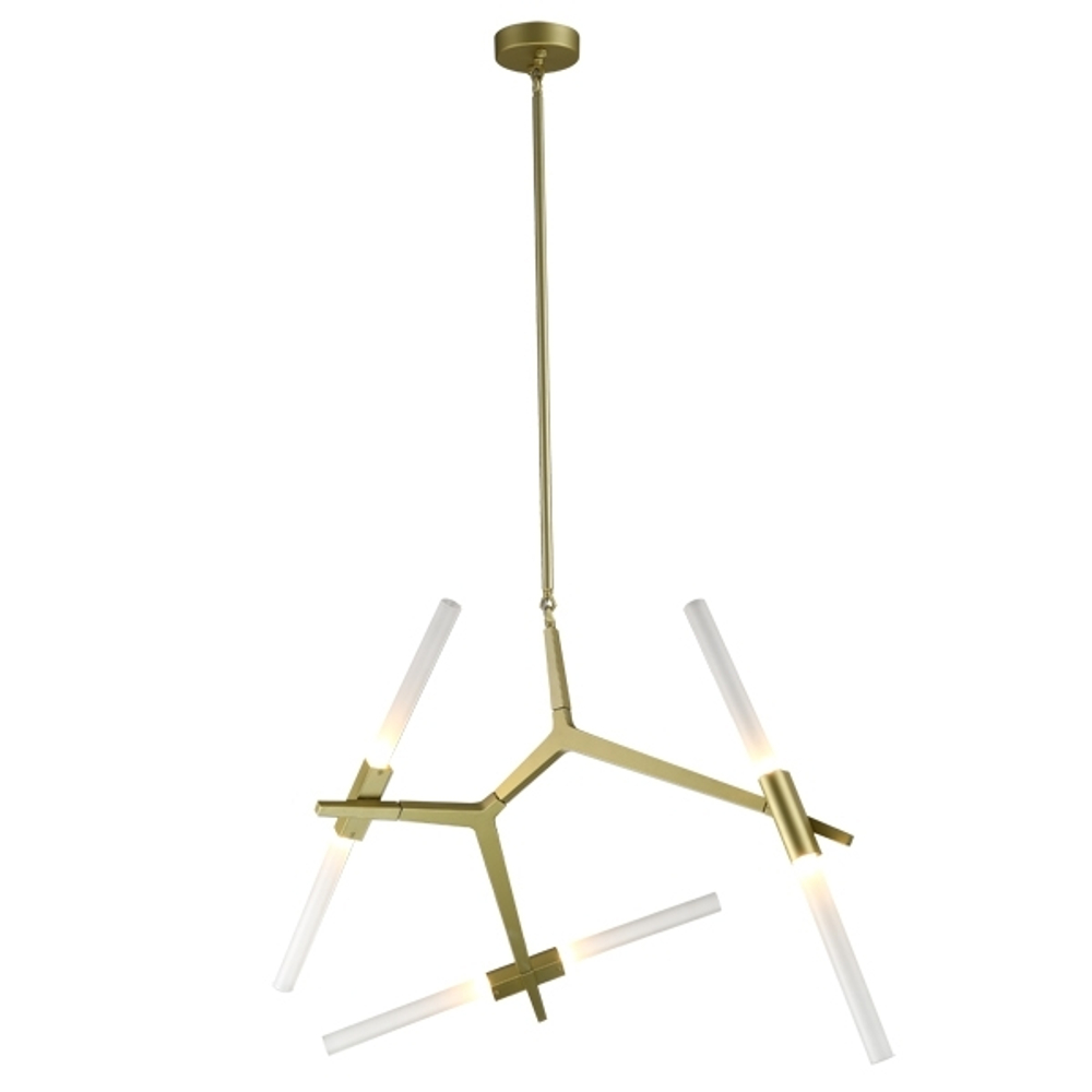 Ceiling design lamp  AGNES by Roll & Hill (10 lampshades,  Gold)