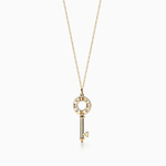 Подвеска из жёлтого золота с бриллиантами, Tiffany 💎 Atlas.