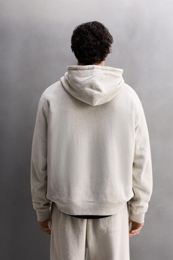 ZARA ТОЛСТОВКА С КАПЮШОНОМ ДЛЯ ТРЕНИРОВОК, СЕРЫЙ МЕЛАНЖ