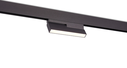 Светодиодный светильник LINE для SPACE Track system 8Вт, L195мм, 313Лм, 120°, 3000К, диммируемый 0-10В, Ra >90, черный